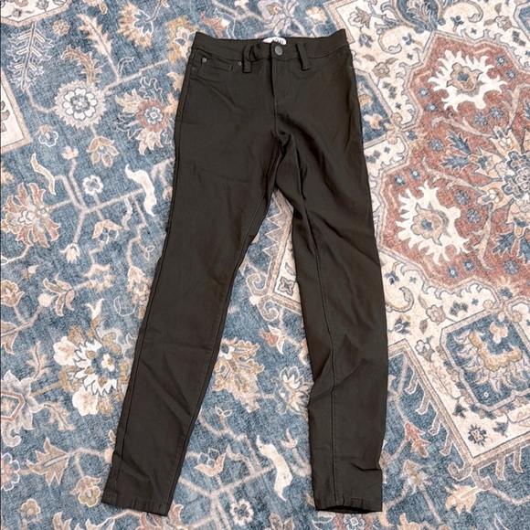 YMI Small Green Skinny Jeans Mid-Rise Stretch Jeggings - Picture 1 of 14